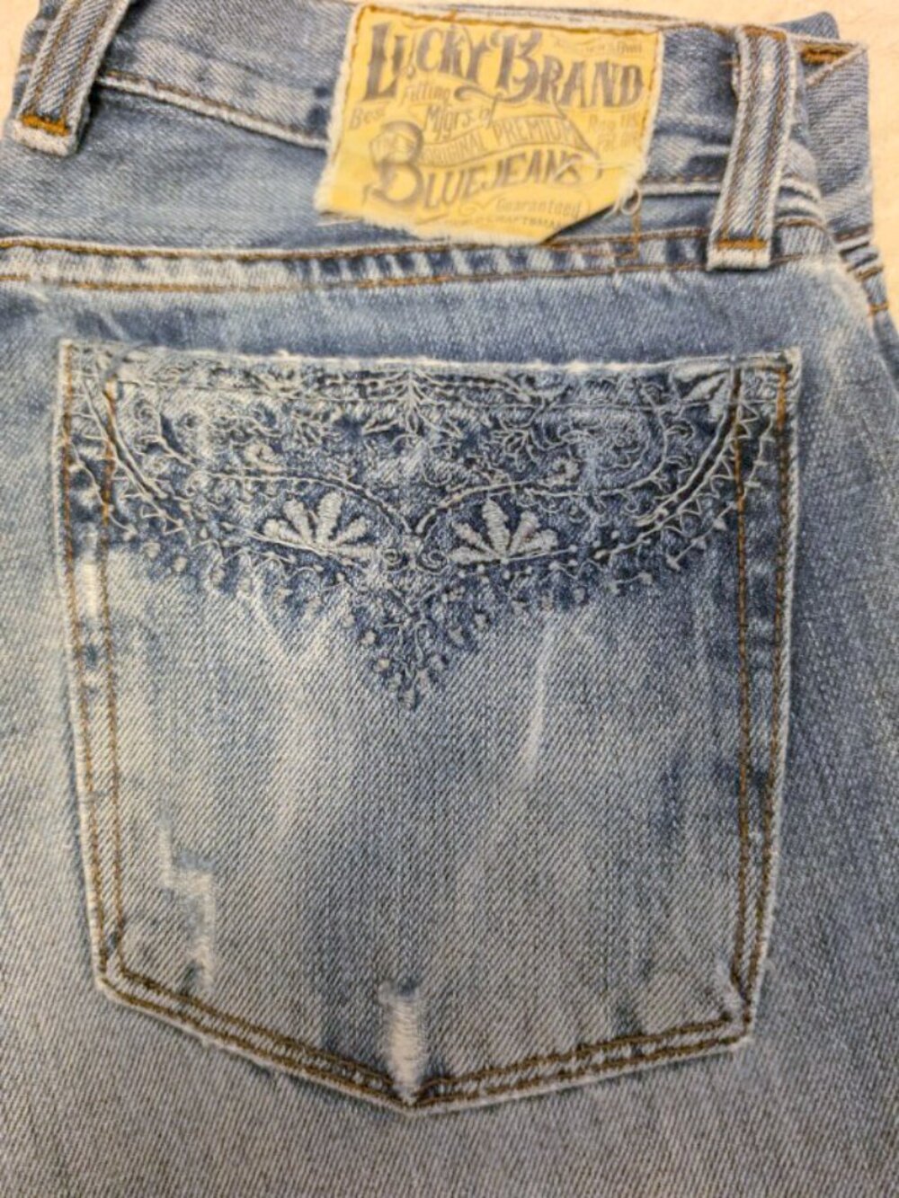 Vintage Lucky Brand Lil Magic Jeans 6/28 Flare